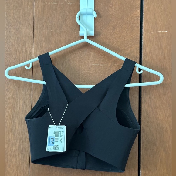 NWT Lululemon Enlite Front Zip Bra in Black - Picture 4 of 5